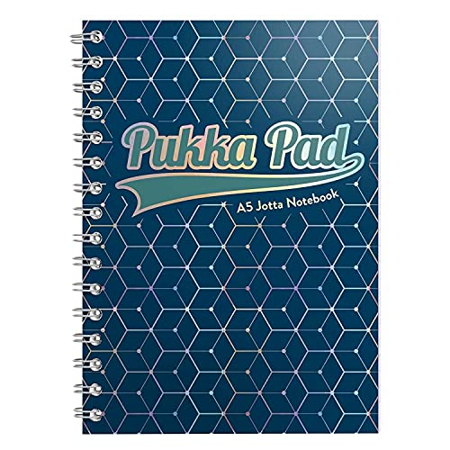 Pukka Pad Glee Jotta - Bloc de notas (tamaño A5), color azul oscuro