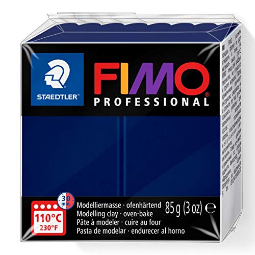 FIMO 8004-34 ST Pasta de modelar, Azul, 57X55X23 mm, 85