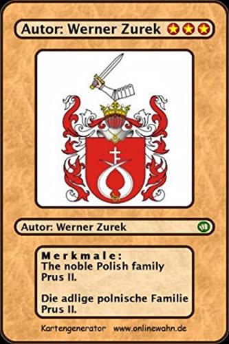 The noble Polish family Prus III. Die adlige polnische Familie Prus III. (French Edition)