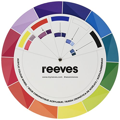 Reeves - Rueda de color de pinturas acrílicas Reeves
