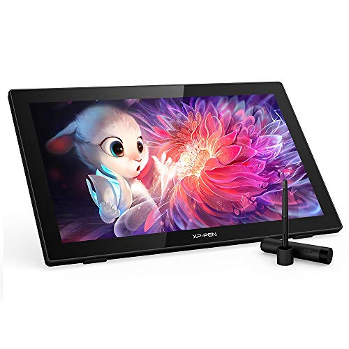 XP-PEN Artist 22 (2nd generación) Tableta Gráfica de 21,5 Pulgadas, Monitor Interactivo de 1080P, NTSC del 86%, Lápiz sin Batería y Soporte Ajustable, Compatible con Windows y Mac