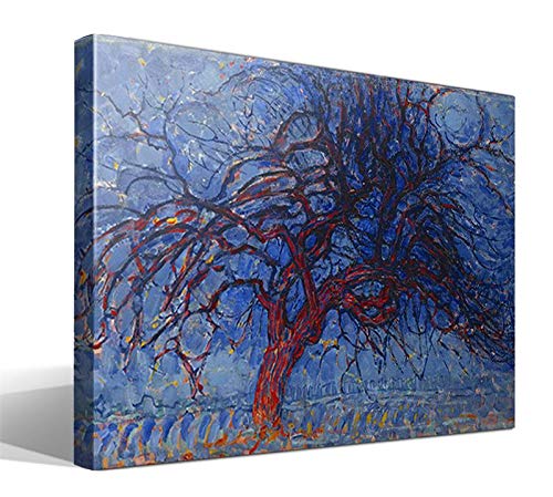 Cuadro Canvas Árbol rojo de Piet Mondrian