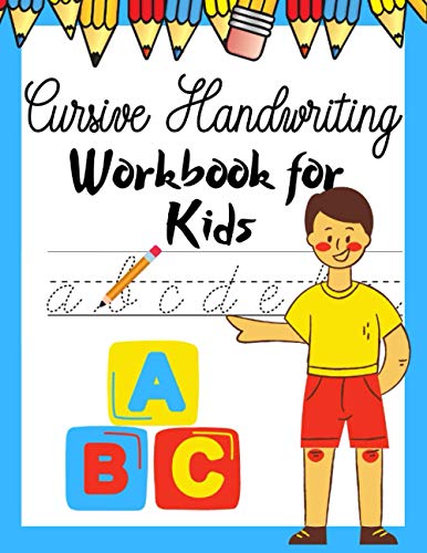 Cursive Handwriting Workbook for Kids: Handwriting Without Tears Kindergarten Cursive Learning Calligraphy set for Beginners / Caligrafia para niños