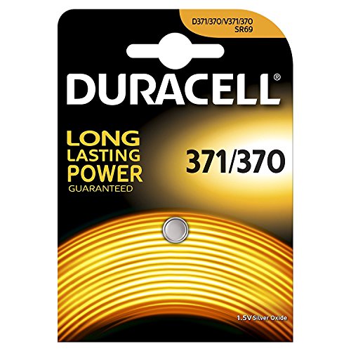 Lote de 6 Pilas Duracell 371/370 Silver Oxide 1,5 V