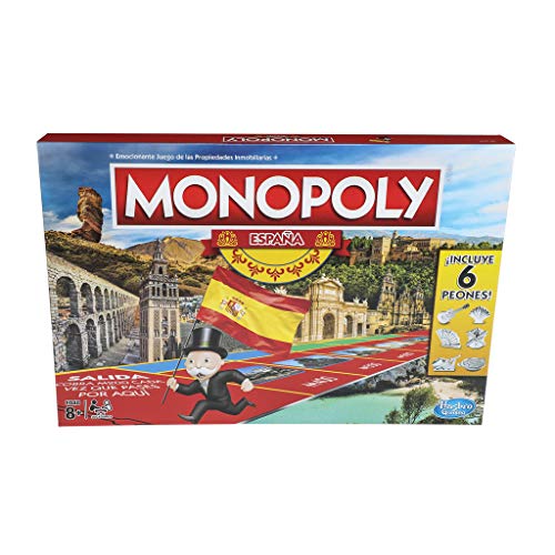 Monopoly - España (Hasbro E1654105), 6 jugadores.