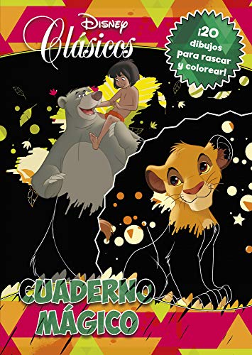 Clásicos Disney. Cuaderno mágico: 20 dibujos para rascar y colorear (Disney. Otras propiedades)