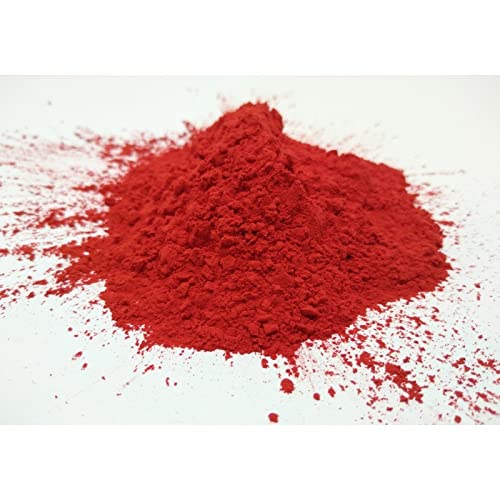 ARTGLUE kit Pigmentos para resina Epoxi, 50g x 5 tonalidades de Rojos, en polvo Natural de Epoxi, Mica Tintes para Ceras, Velas, Resina, Pintura, Slime, productos de bricolaje