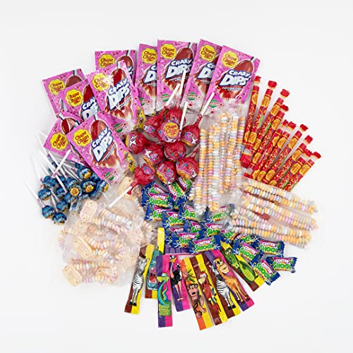 Chupa Chups Candy Teens Mix Surtido de Caramelos, Pack de 100 caramelos
