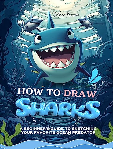 How to Draw Sharks: A Beginner's Guide to Sketching Your Favorite Ocean Predator (English Edition)