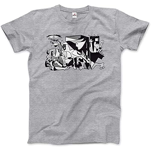 YUEER JNT Pablo Picasso Guernica 1937 Artwork Reproduction T-Shirt.PNG PmUTYR