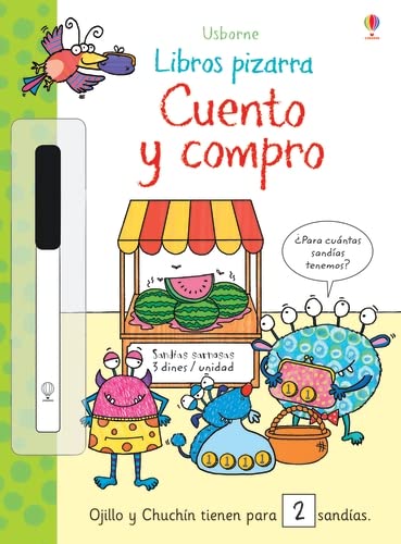 Cuento y compro (Libros pizarra para practicar)