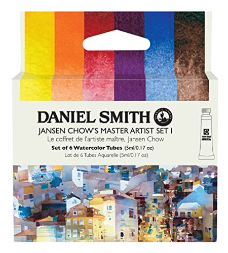 Daniel Smith 6X5ML Jansen Chows Master Artist Set I, Pirrol Orange, 5 ml (Pack de 6), 30 unidades