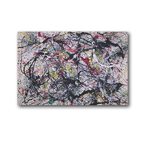Póster de Jackson Pollock para pintor y arte de pared, diseño de pintor, 20 x 30 cm