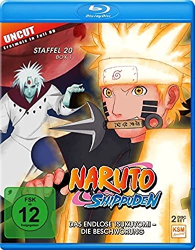 Naruto Shippuden - Das endlose Tsukuyomi - Die Beschwörung - Staffel 20.1: Folgen 634-641 - Uncut [Francia] [Blu-ray]
