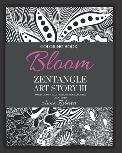 Bloom Zentangle Art Story III