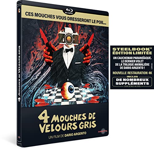 4 mouches de velours gris [Francia] [Blu-ray]