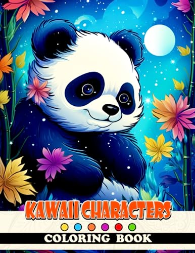 Kawaii Characters Coloring Book: Meet Your New Adorable Friends and Color Your Imagination to Life