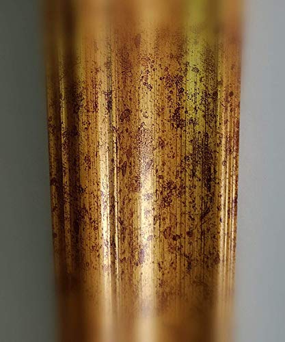 Artecentro Marco dorado para cuadros - Oro/Color con o sin paspartú de madera - Varias medidas (oro antiguo, 70 x 90)