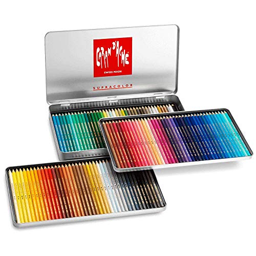 Caran d'Ache Supracolor Soft - Set de 120 lápices de colores, multicolor