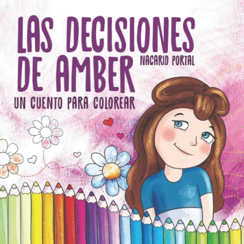 La decisiones de Amber: cuento para colorear