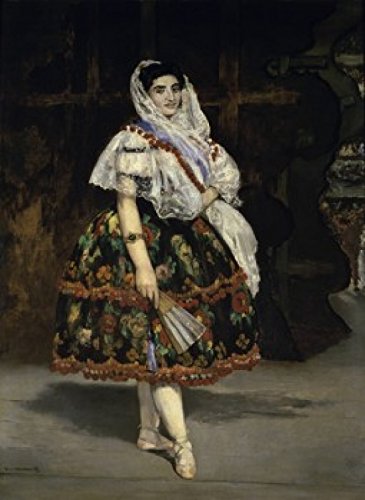 Edouard Manet – Lola de Valence 1862 Edouard Manet (1832-1883/French) Musee d'Orsay Paris Artistica di Stampa (60,96 x 91,44 cm)