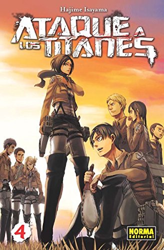 Ataque a los titanes, Vol. 4 (Comic Manga) (CÓMIC MANGA)