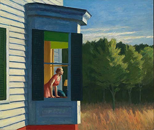 Edward Hopper Giclee Papel de Arte impresión Obras de Arte Pinturas Reproducción de Carteles(Mañana de Cape Cod) #XZZ