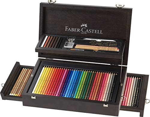 Faber-Castell 110085 - Estuche madera art & graphic colección.