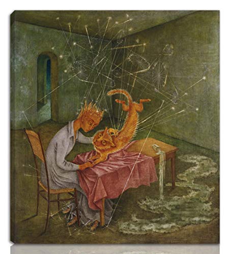 Berkin Arts Remedios Varo Estirado Giclee Imprimir en Lienzo-Pinturas Famosas Arte Fino Póster-Reproducción Decoración de Pared Listo para Colgar(Simpatía) #NK