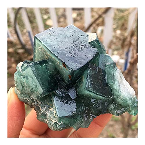 Piedra mineral curativa Fluorita verde Cristales minerales en bruto Cuarzo natural Gemas curativas Piedras Reiki Decoración del hogar Chakra Equilibrio decoración de piedras preciosas ( Color : Random