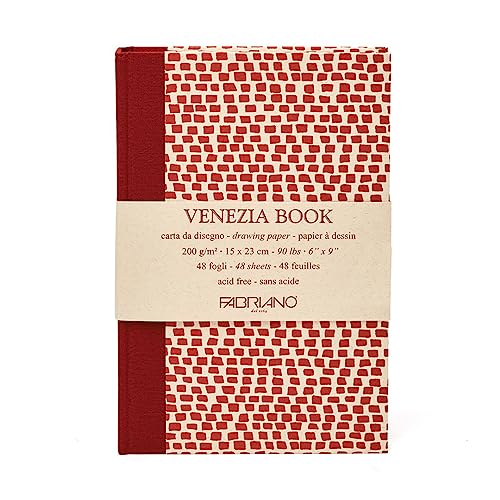 FABRIANO Venezia cuaderno, papel, blanco, 10 x 15 cm, juego de 48 piezas