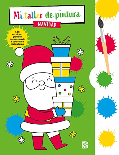 PINCEL Y ACUARELAS - NAVIDAD (TALLER DE PINTURA - CON PINCEL Y ACUARELAS)