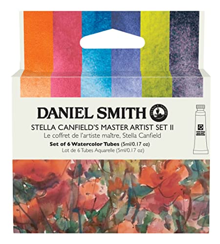 Daniel Smith 6 x 5 ml Stella CANFIELDS Master Art.SETII, varios, 6 ml (paquete de 5), 5 unidades