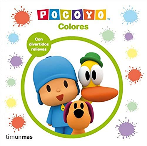 Pocoyó. Colores: Con divertidos relieves