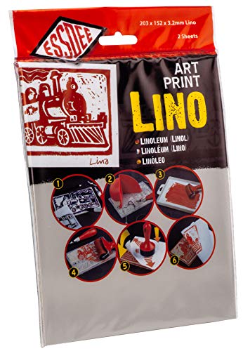 Educational Arts para Artes Marciales scim 3,2/L3 200 x 150 x 3,2 mm de linóleo Printing, 2 Unidades