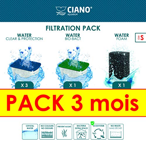 CIANO Aquarium CONSUMABLES - Pack 3 Meses S