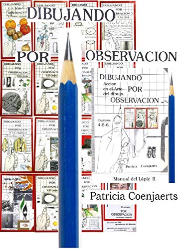 Dibujando por Observacion con Patricia Coenjaerts.: TOMO II Manual del Lápiz. Capítulos 4 - 5 - 6.