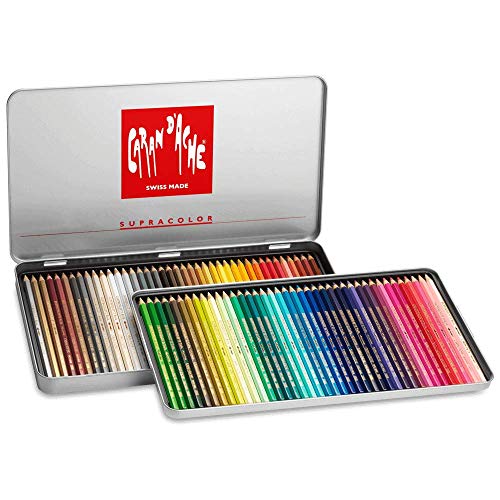 Caran d'Ache J3888380 - Lápices de color, acuarelables, multicolor