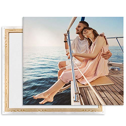 Cuadro Personalizado con Foto 20 x 30cm, Lienzo Personalizado, Impresión en Foto Lienzo sobre Bastidor de 20mm, Personalizalo Online tu Cuadro con la Imagen, Vertical [128]