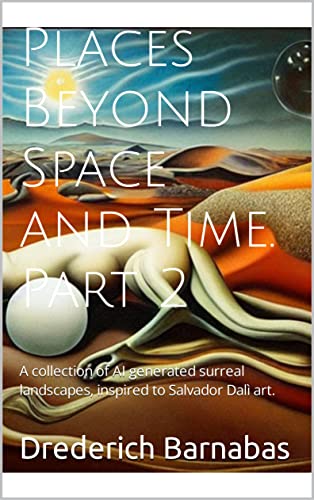 Places Beyond Space and Time. Part 2: A collection of AI generated surreal landscapes, inspired to Salvador Dalì art. (English Edition)