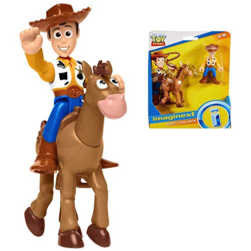 Imaginext Woody & Bullseye Toy Story Figures 2.5