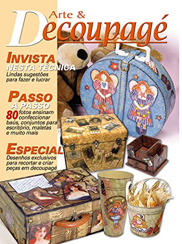 Arte & Découpage: Edição 1 (Portuguese Edition)