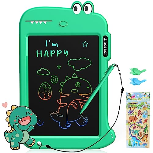 Tableta Escritura LCD 8,8 Pulgadas, Gráfica Pizarra Dibujo borrable con botón, Pizarra Infantil Pizarra Digital Dibujo Juguete,Regalos para Niños de 3 4 5 6 7 8 Años (verde)