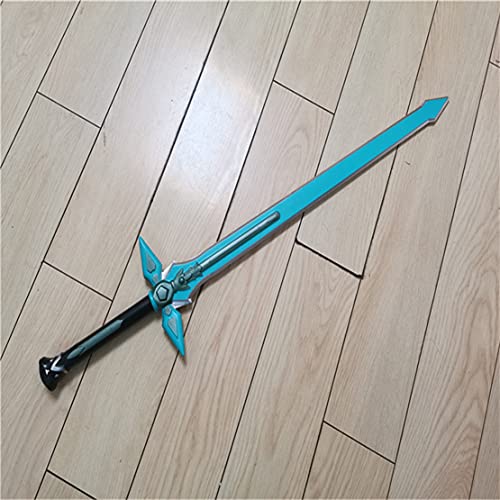 Espada De Madera, Modelo De Arma De UtileríA, Para Amantes Del Anime, Juguetes De UtileríA Para Cosplay,Para Sword Art Online Kirito Kirigaya 80cm