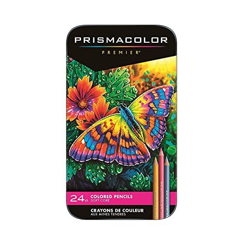 Prismacolor Premier - Paquete de 24 lápices de colores, sortidos [importado]