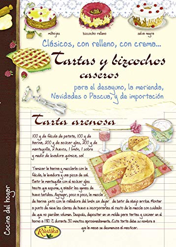 Tartas y bizcochos caseros (Cocina del hogar)