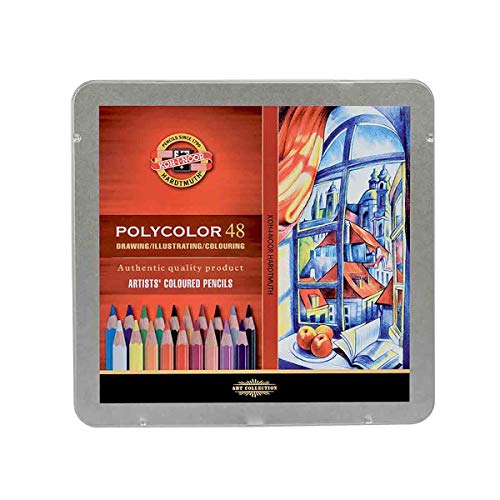 Koh-I-Noor Polycolor 48 - Lápices de colores (48 unidades)