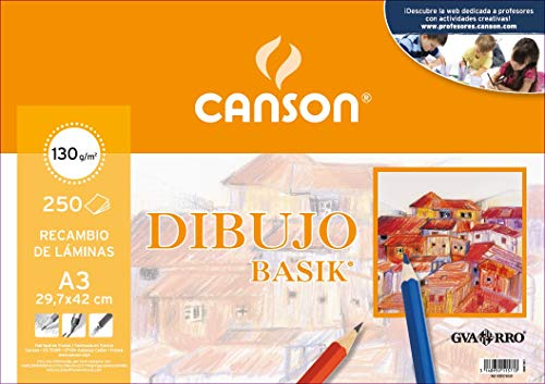 Guarro Dibujo Basik Liso 130g Hoja A3 (250)