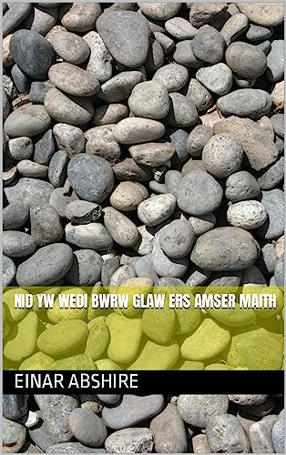Nid yw wedi bwrw glaw ers amser maith (Welsh Edition)