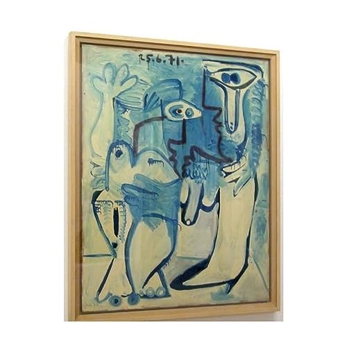 PosterDesign Digital Art Studio Lamina para enmarcar calidad museo, 1971 Retrato de grupo, Pablo Picasso - 30 x 40 cm (A3), MUSEUM QUALITY FRAMING SHEET